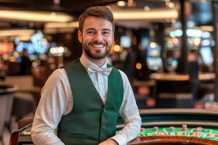 Antarmuka aplikasi mobile luna88 menampilkan permainan kasino live dan sportsbook